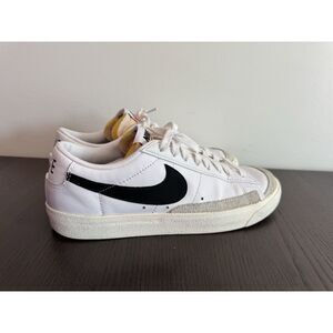 Nike Blazer Low 77 Vintage 9 Black Sail White Shoes DA6364-101 Mens Sneakers